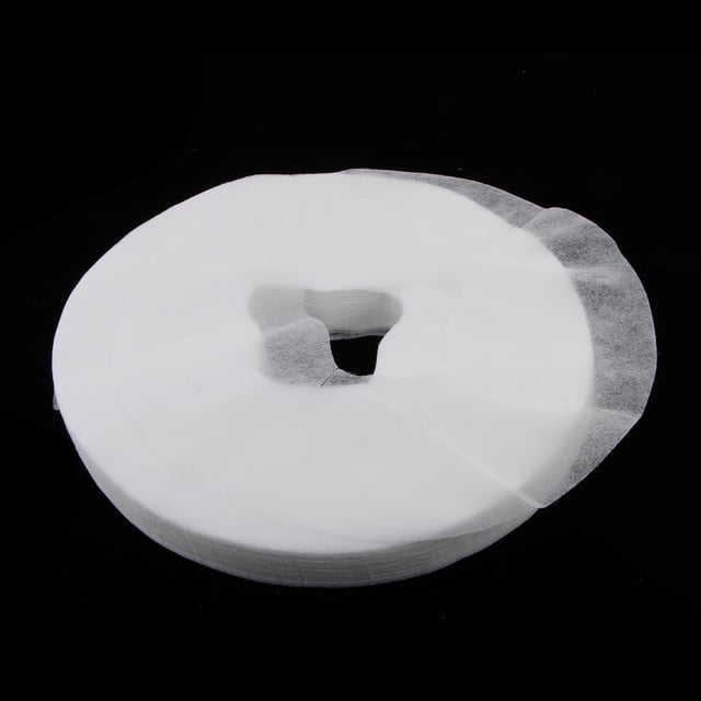 Cunas Antiadherentes Desechables, 100 para Mesas de / Camas / Sillas / Reposacabezas Cojín Macarena Cubierta de cuna facial desechable