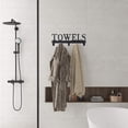 thumbnail image 5 of Ganchos para colocar sobre la puerta del baño, toallero para dormitorio, cocina, piscina, playa, albornoz, montaje en pared para colgar en el gabinete de la puerta, 5 of 5