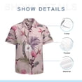 thumbnail image 7 of High Quality Hawaiian Shirts for Men Short Sleeve Aloha Beach Shirt Floral Summer Casual Button Down Shirts Blouses 7G2CT6, 7 of 7