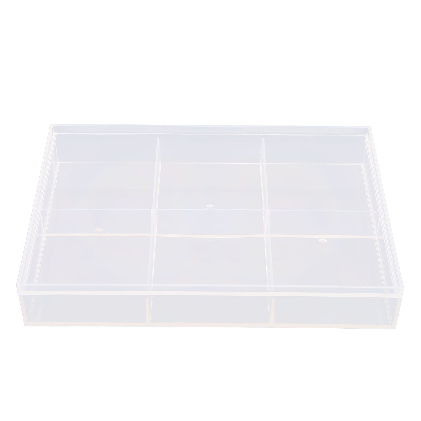 Plastic Tea Bag Holder Clear Tea Box with Lid Capsule Coffee Bag Holder Tea Bag Storage Box