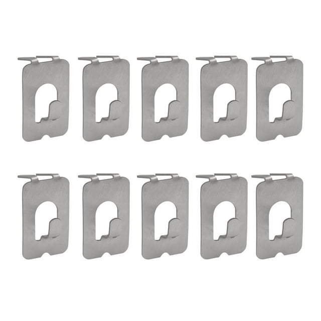 Siruishop Crochets à Griffes pour Photos, Crochets à Griffes en Métal Robuste, Sans Marque, pour Cloison Sèche, 10 Pcs