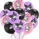 thumbnail image 4 of Conjunto de globos de Sanrio Kawaii, figura de Anime, Hello Kitty, Melody Kuromi, canela, decoración de fiesta de cumpleaños, juguetes para niños, 4 of 4