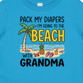 thumbnail image 4 of Inktastic Beach Vacation with Grandma Boys or Girls Baby T-Shirt, 4 of 5