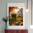 thumbnail image 2 of Diamond Art Kit for Adults, Autumn Harvest Flowers Cottage Scene Diamond Painting for Adults Beginners, DIY Diamond Art Painting Kits, 5D Diamond Painting Crafts for Home Decor 12x16 Frameless, 2 of 7