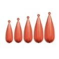 thumbnail image 2 of Tapones de práctica de pesca Perfecl PVC 5 piezas 7G/10G/12G/15G/20G Naranja, 2 of 8