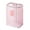 Pink, variant on HEVIRGO Laundry Hamper, Laundry Basket Wall-mounted Nylon Dirty Clothes Storage Basket - Clothes Storage Basket for Blankets, Laundry Room Organizing, Bedroom Storage, Clothes Hamper
