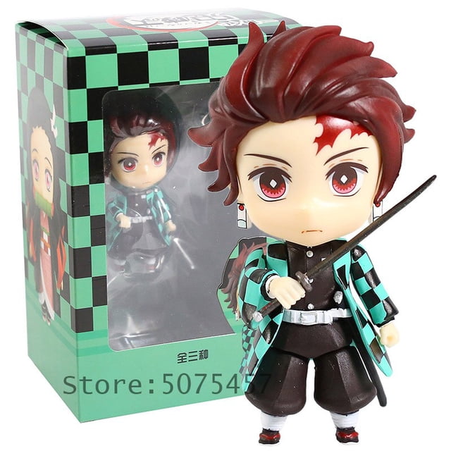 Figuras de Anime zhangmengya Demon Slayer Rengoku Kyoujurou 10 cm con Caja al por Menor