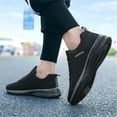 thumbnail image 2 of Htcenly Fashion Sneakers for Men Breathable Mesh Athletic Running Sports Shoes Lightweight Casual Walking Shoes Comfortable Gym Shoes, 2 of 7
