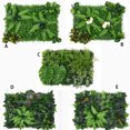 thumbnail image 3 of Yuarrent Panel de pared con flores para cercar, hojas de parra brillantes, hojas verdes artificiales para privacidad, ideal para bodas Decoración del hogar do, 3 of 5