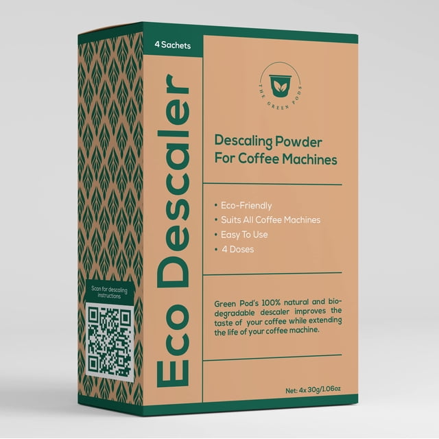 Descalcificador para cafetera The Green Pods Eco Descaler