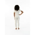 thumbnail image 4 of Sleep On It Girls 2-Piece Super Soft Jersey Snug-Fit Pajama Set - Buttercup Blossom, Size 4, 4 of 4