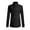 Black, variant on Men's Woolen Coat with Stand Collar - Long Sleeve Windbreaker Outwear