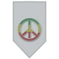 thumbnail image 4 of Pet and Dog Bandana Rhinestone, "Rasta Peace Sign", 4 of 10
