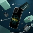 thumbnail image 4 of DistinctInk Clear Case for Apple iPhone 13 Pro MAX (6.7" Screen) - Trust Starts With Truth, 4 of 9