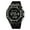 black, variant on Transparent Sports Watch - Waterproof Digital Watch with Silicone Band, Multifunction for Men Women Students