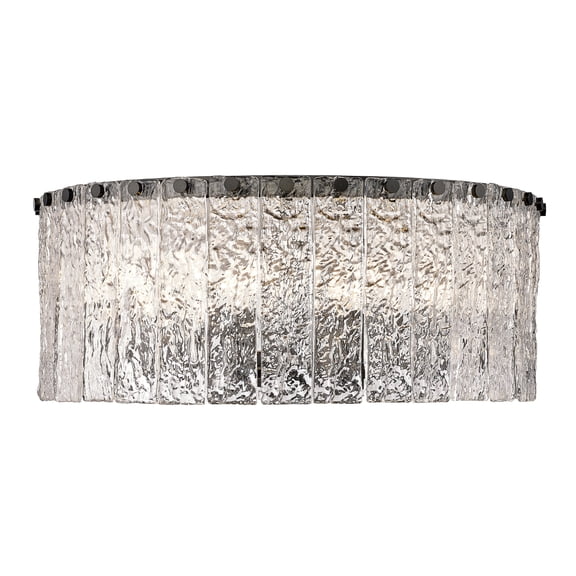 8 Light Flush Mount In Contemporary Style-8 Inches Tall And 20.75 Inches Wide-Matte Black Finish Z-Lite 1943F20-Mb