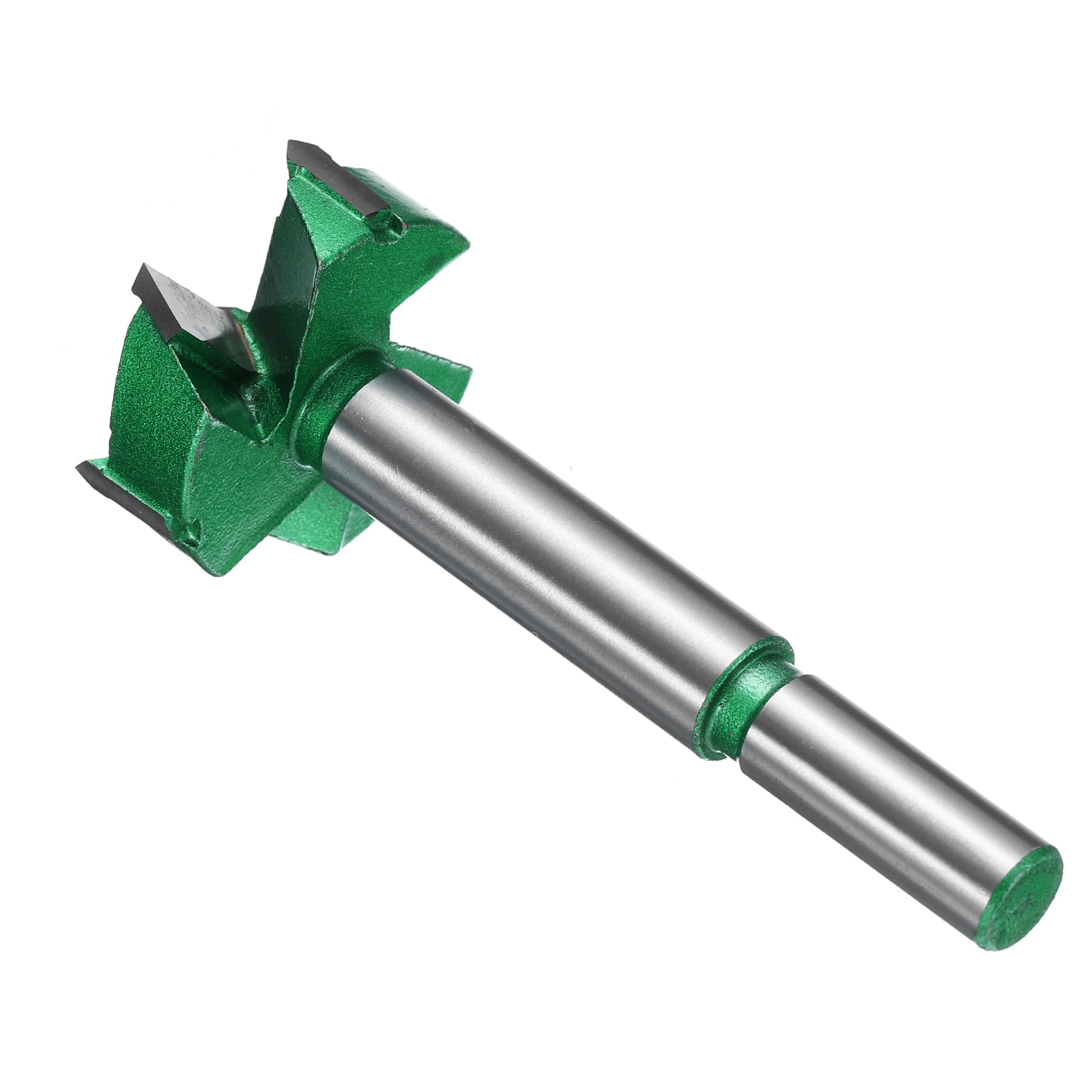 Uxcell 2 Pieces Forstner Drill Bits 1-1/2" (38mm) Carbide Upgraded 3 Flutes Wood Hinge Drill Bits for Hole Drilling