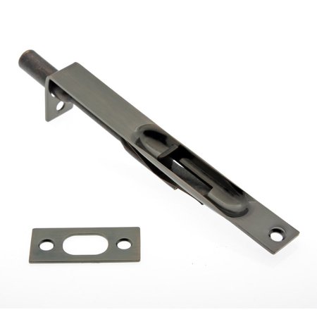 UPC 879913000069 product image for idh by St. Simons 11010 6-in Flush Door Bolt with Square End | upcitemdb.com