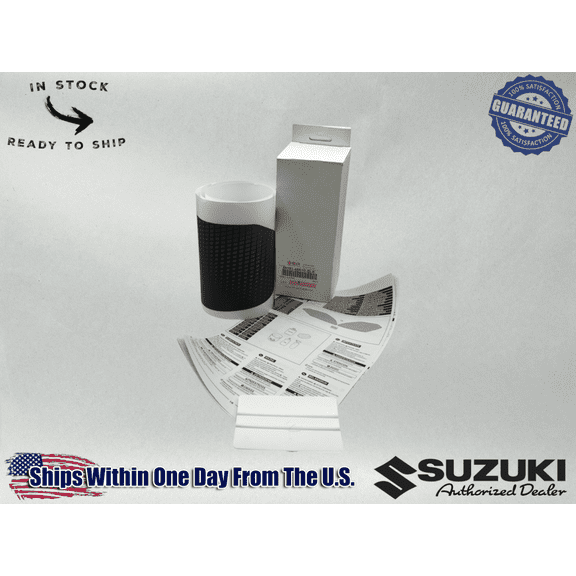 Suzuki Genuine OEM BLACK TANK PAD PROTECTION GSX-S1000 GT 99181-48K10-BLK