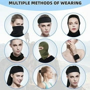 6 Pack Ski Mask Cover Full Face Mask Summer Face Covering Ice Silk Sun Protection Balaclava Women Men Outdoor Sports