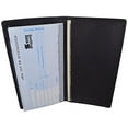 thumbnail image 6 of Moga Hand Made Genuine Leather Checkbook & Register Cover Holder Case Slim Wallet (1, Black), 6 of 6
