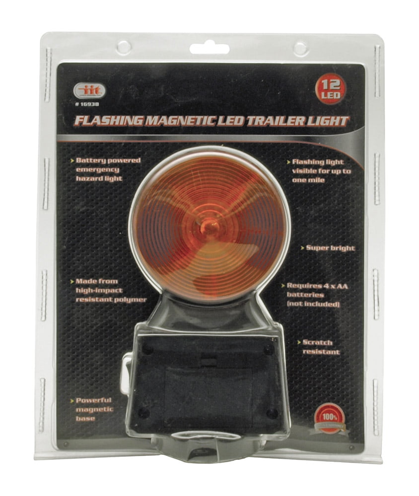 "Flashing LED Trailer Light"