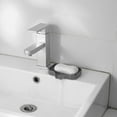thumbnail image 5 of Bxaolu Silicone Bathroom Tray, Kitchen Sink Soap Sponge Tray Self Draining Soap Holder for Bathroom Caddy Organizer for Dish Soap Bottle,Soap Dispenser, 2Pack, Gray, 5 of 7
