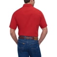 thumbnail image 2 of Ely Cattleman Big and Tall Short Sleeve Solid Western Shirt, 2 of 2