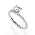 thumbnail image 4 of 2.00 Ct Brilliant Cut Ascher Natural Moissanite Diamond Engagement Rings for her Solid 14K White Gold, 4 of 7
