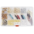 thumbnail image 5 of 150pcs/set Naturel Gravier Cristal Aluminium Feuille Accessoires de Cheveux, 5 of 5