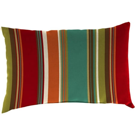 Jordan Manufacturing Indoor/Outdoor Patio - 18" x 12" Wicker Toss Pillow