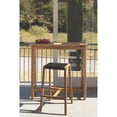 thumbnail image 4 of Banco de Madera Verona Negro Tramontina, 4 of 6