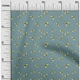 thumbnail image 2 of oneOone Coton Cambric Bleu Sarcelle Foncé Tissu Matière de Robe Tissu Imprimé Tissu au Mètre 42 Pouces de Large, 2 of 4