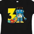 thumbnail image 4 of Inktastic 3rd Birthday Robot Boys or Girls Toddler T-Shirt, 4 of 5