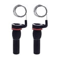 thumbnail image 2 of 2Pcs Bicycle Bike Twist Grip Gear Shifter Handle Set, Mountain Bike Speed Shifter Reverse Rolling Stick Device Set, Bicycle Cycling 18/21 Speed Derailleur, 2 of 4