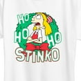 thumbnail image 3 of Hey Arnold! - Ho Ho Ho Stinko - Women's Short Sleeve Graphic T-Shirt, 3 of 5
