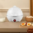 thumbnail image 6 of Electric Egg Boiler Easy Egg Cooker Electric 7-Egg Capacity, Soft, Medium, Hard-Boiled Egg Cooker with Auto Shut-Off, Measuring Cup Included, BPA Free, Classic White, 6 of 6