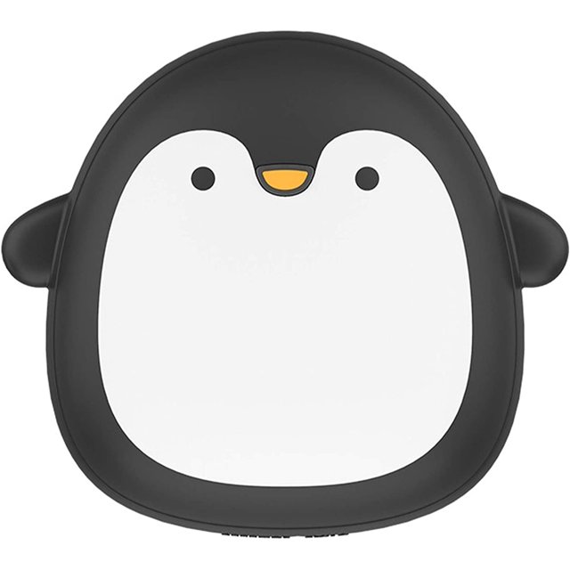 Mini calentador de manos portátil USB recargable lindo pingüino de invierno de dibujos animados/oso Polar 4000mAh banco de energía para esquiar, caminar o acampar esquí esquí Gafas de esquí