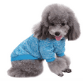 thumbnail image 5 of Dog Sweater, Classic Dog Sweaters for Small Dogs, Warm Soft Pet Clothes for Puppy, Medium Large Cat, Dogs Girl or Boy, Dog Shirt for Winter Christmas - Sky Blue, L, 5 of 9
