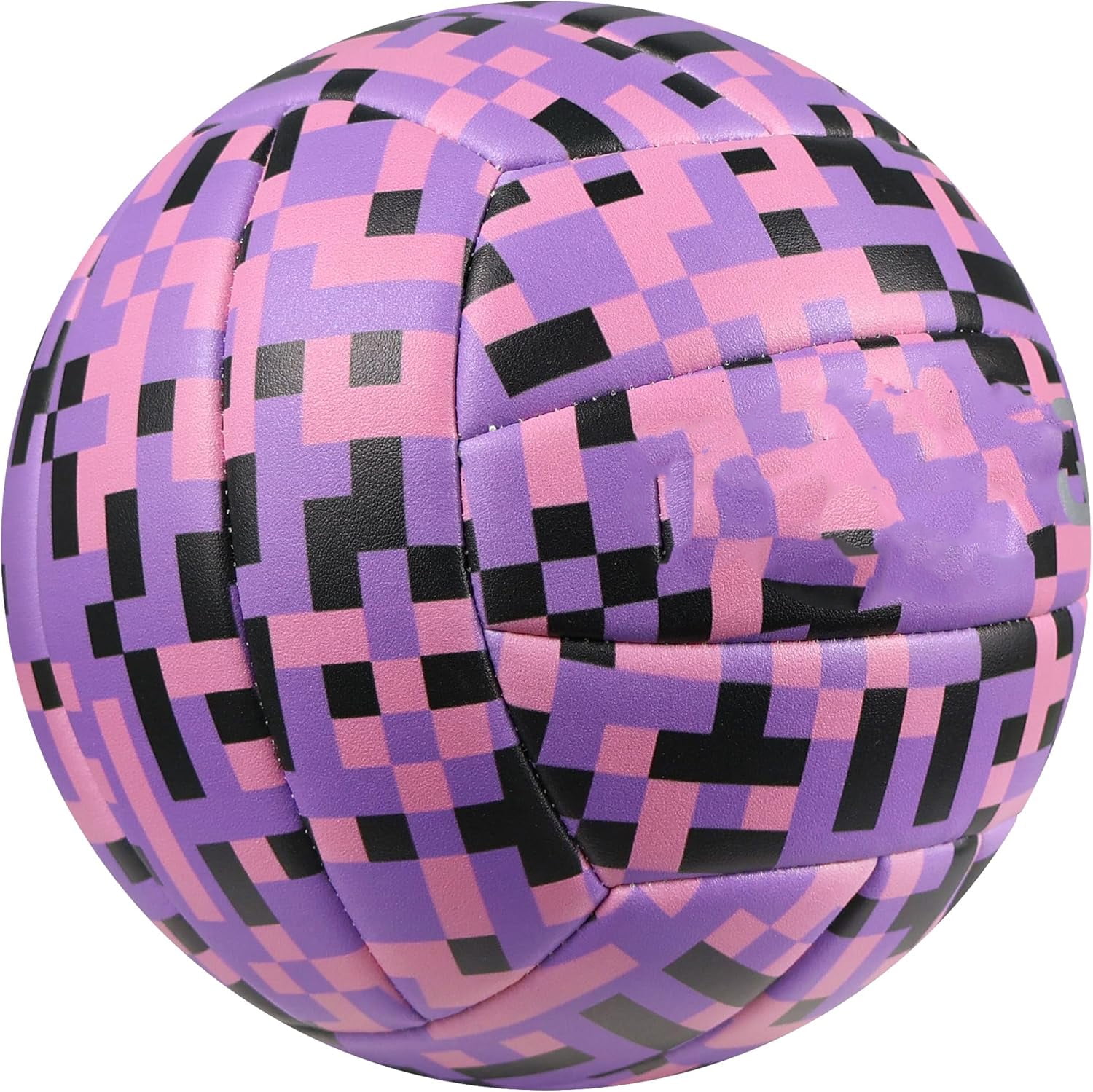 Volleyball - Soft PU Leather Indoor/Outdoor Ball for Training & Games, Mosaic Design