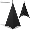 thumbnail image 1 of Support Universel pour Haut-Parleur Dj Jupe Trépied avec Matériau Polyester Extensible, 4 Pcs, 1 of 5