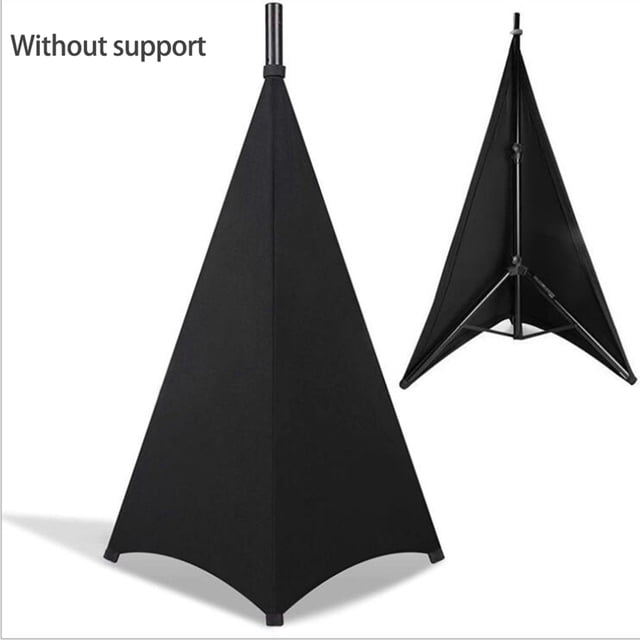 Support Universel pour Haut-Parleur Dj Jupe Trépied avec Matériau Polyester Extensible, 4 Pcs