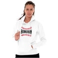 thumbnail image 3 of Sports Fan Baseball Stitches Homerun Hoodie Sweatshirt Women Men Brisco Brands M, 3 of 6