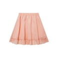 thumbnail image 5 of iEFiEL Kids Girls Wrap Skirt Dance Basic Classic Chiffon Mini Skirt with Waist Tie, 5 of 7