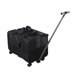 thumbnail image 2 of Transportín con ruedas para perros y gatos, con capacidad para 2 gatos pequeños. Transportín portátil plegable con ruedas. Negro, 2 of 9