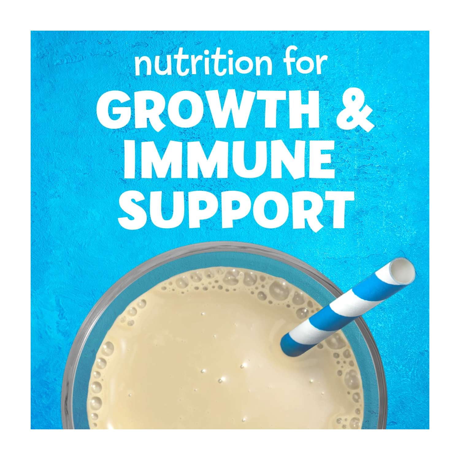 PediaSure Grow & Gain Shake Mix Powder, Vanilla, 14.1 oz Can, 8 Servings