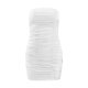 thumbnail image 5 of Vestido sexy de malla con hombros descubiertos - Tubo corsé ajustado - Vestidos fruncidos para fiestas/salidas nocturnas, 5 of 5