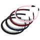 thumbnail image 1 of 4 Uds. Diademas con peine de dientes para mujer, bandas para la cabeza antideslizantes, diadema para el pelo para mujer, rojo vino, negro, rosa, azul marino, 1 of 7