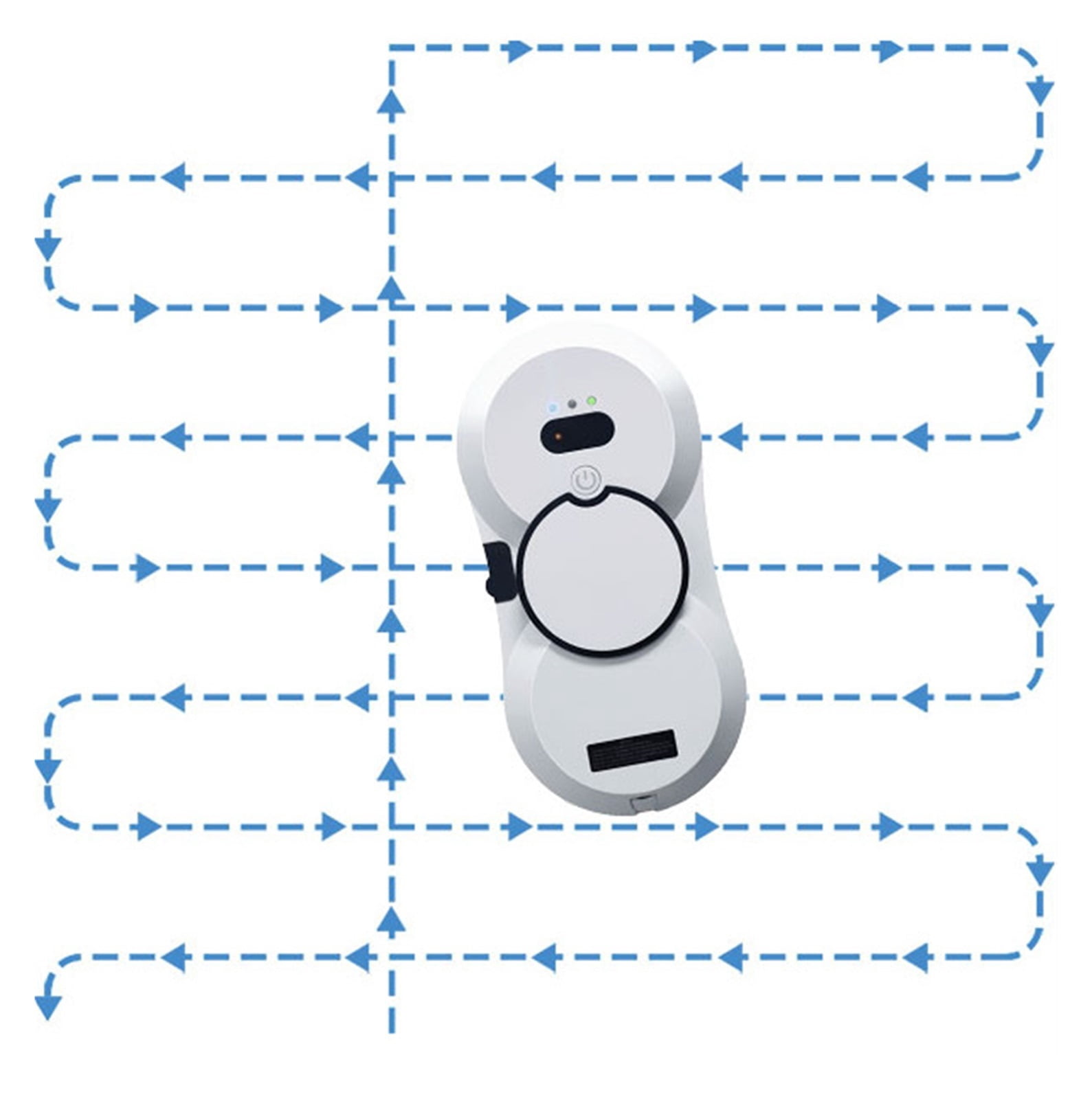 Water Spray Window Cleaning Robot For Home Automatic Robotic Vacuum Cleaner Electric Windows Washer Household Glass Wiper For Windows, Tiles, Bathrooms
