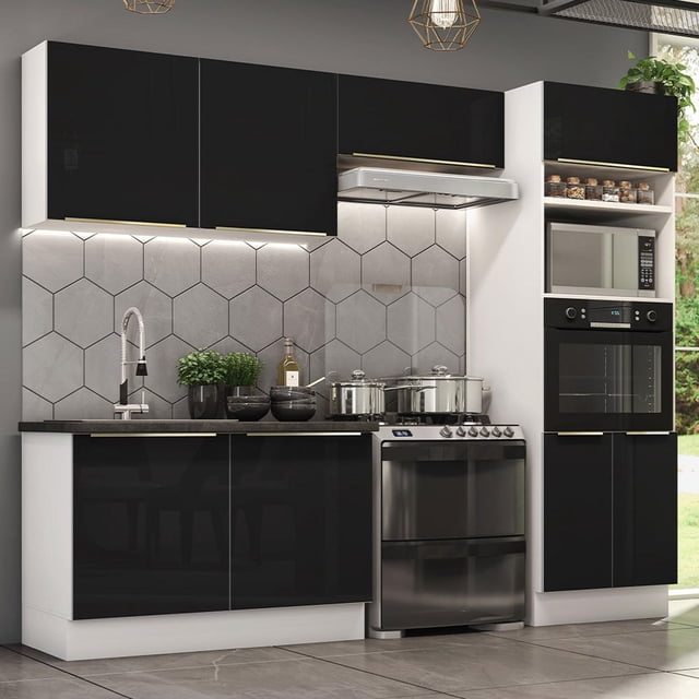 Cocina Integral Completa Modular Madesa Lux 270cm BG 03